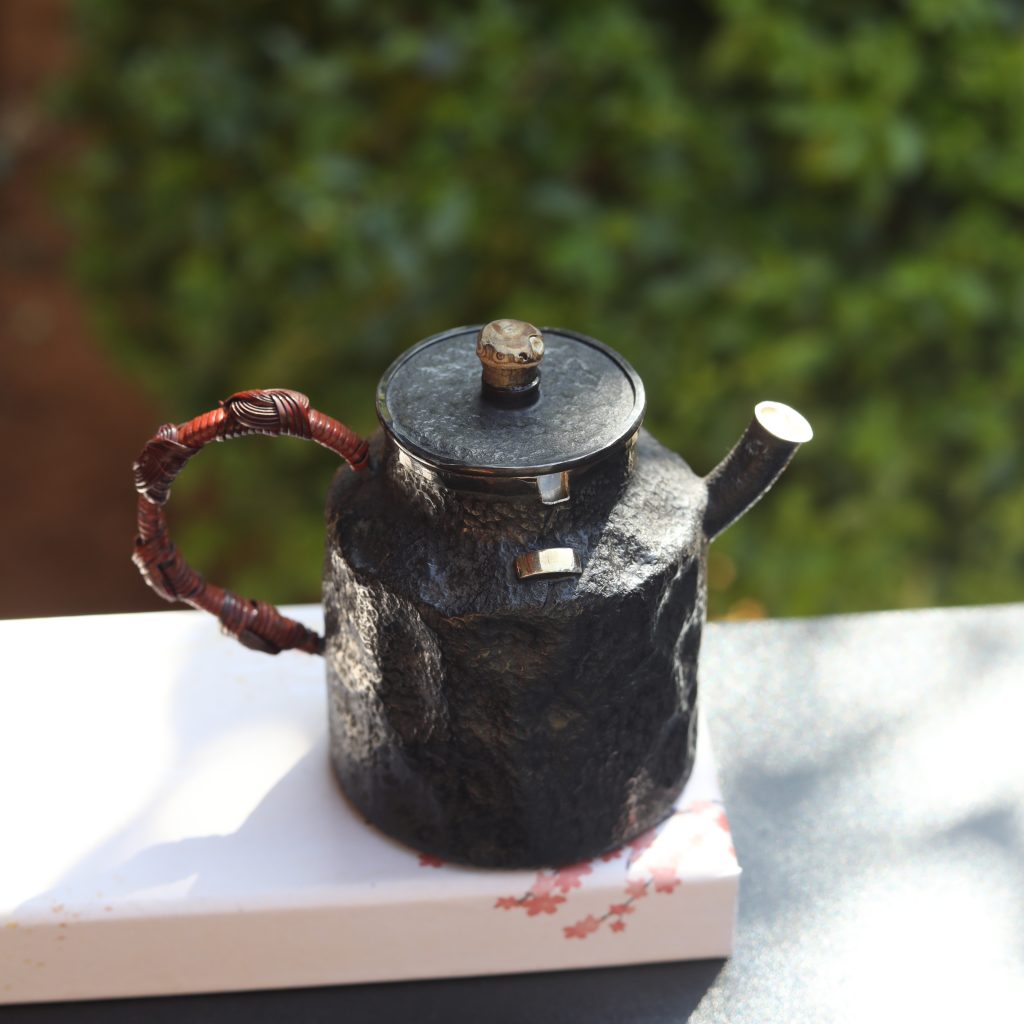 Hand-forged Silver Kettle